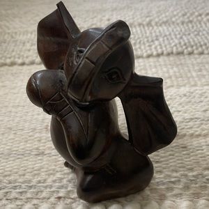 Wooden Elephant Statue